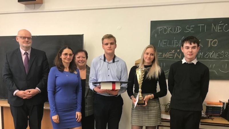 Příbramská obchodní akademie hostila finále soutěže Ekonomický tým